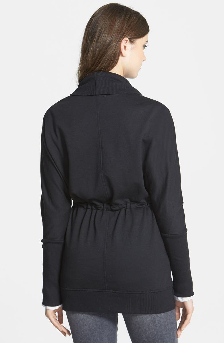 Caslon<sup>®</sup> Oversize Collar French Terry Jacket, Alternate, color, 