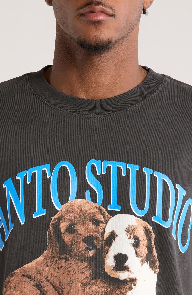 SANTO STUDIO Find The Good Graphic T-Shirt, Alternate, color,