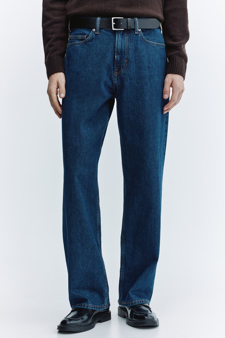 Relaxed Jeans, Alternate, color, Dark denim blue
