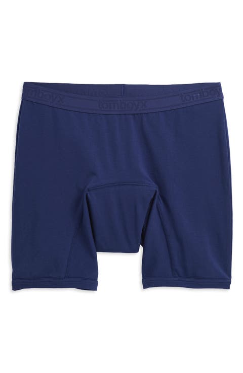 First Line Stretch Cotton Period 9-Inch Boxer Briefs (Regular & Plus Size)