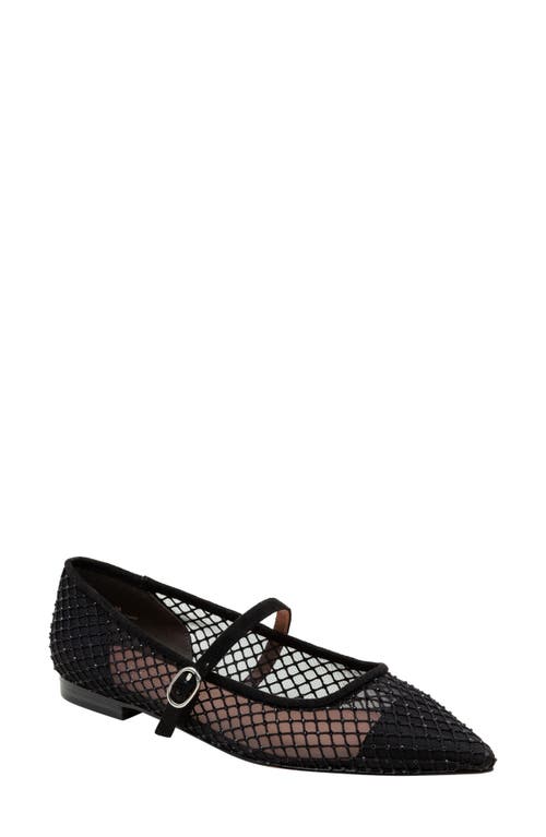 Linea Paolo Nadeen Pointed Toe Flat In Black