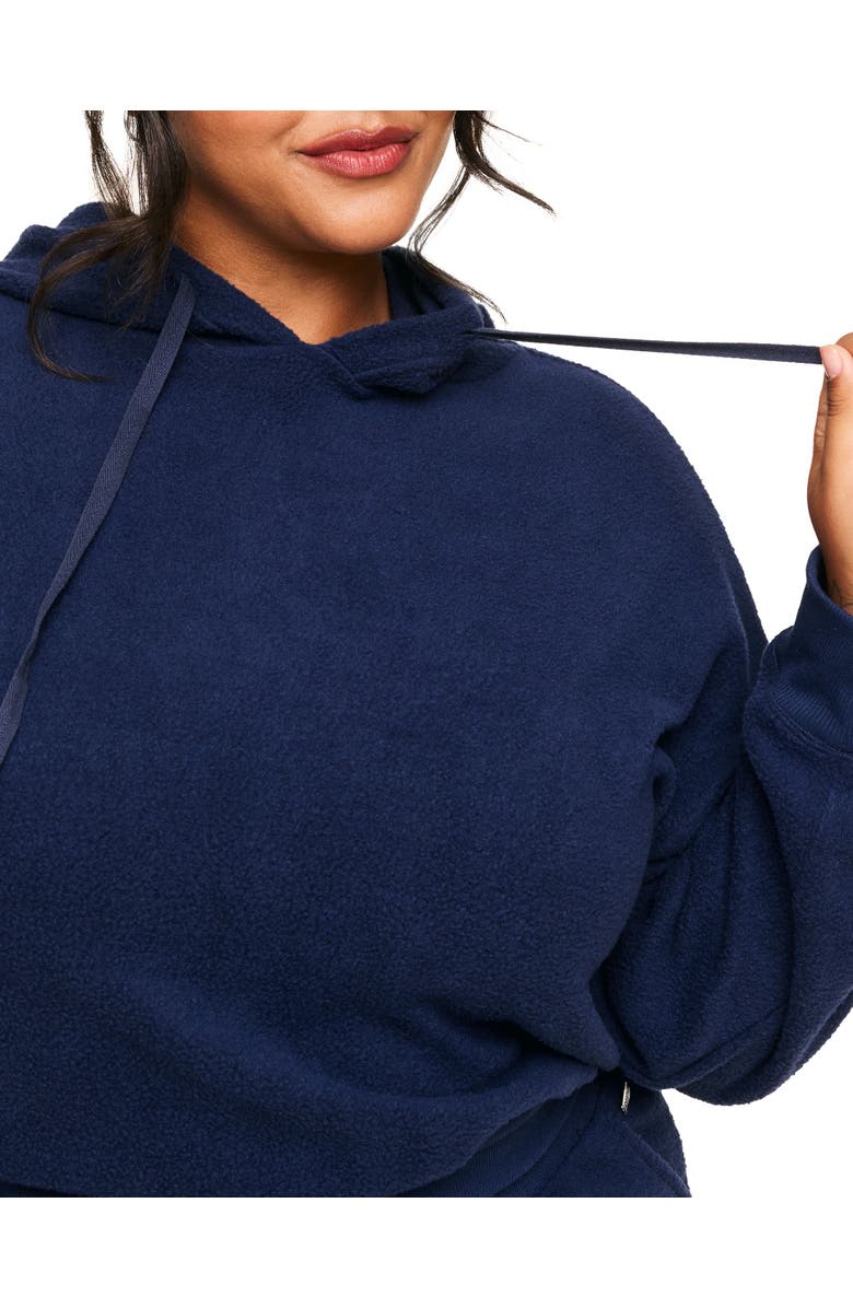 Adore Me Davinia Hoodie And Joggers Set, Alternate, color, Navy