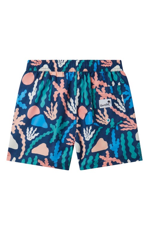 Boardies Kids' Palm Springs Swim Trunks In Navy