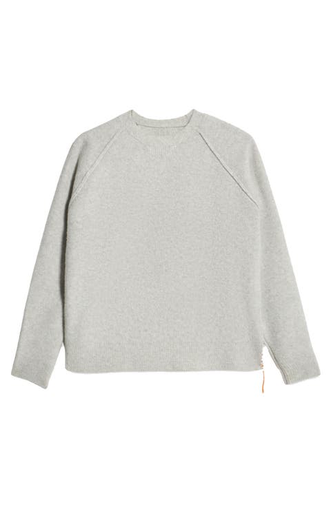 Harvard Wool Raglan Sleeve Crewneck Knit