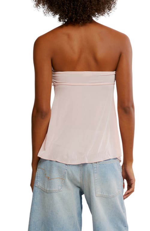 Shop Free People Call Me Later Split Front Strapless Top