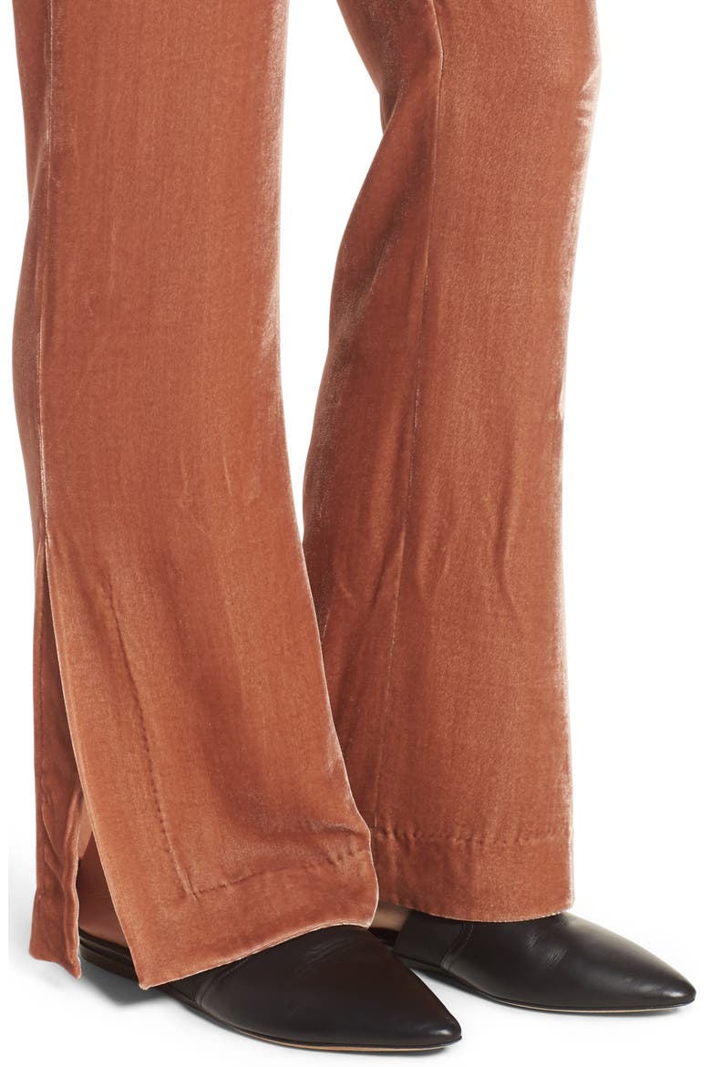 Bushwick Velvet Pants, Alternate, color, BROWN