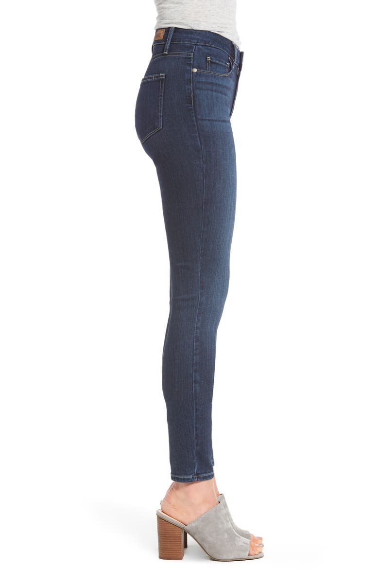 Transcend Hoxton High Waist Ankle Skinny Jeans (Nordstrom Exclusive), Alternate, color, CHARING