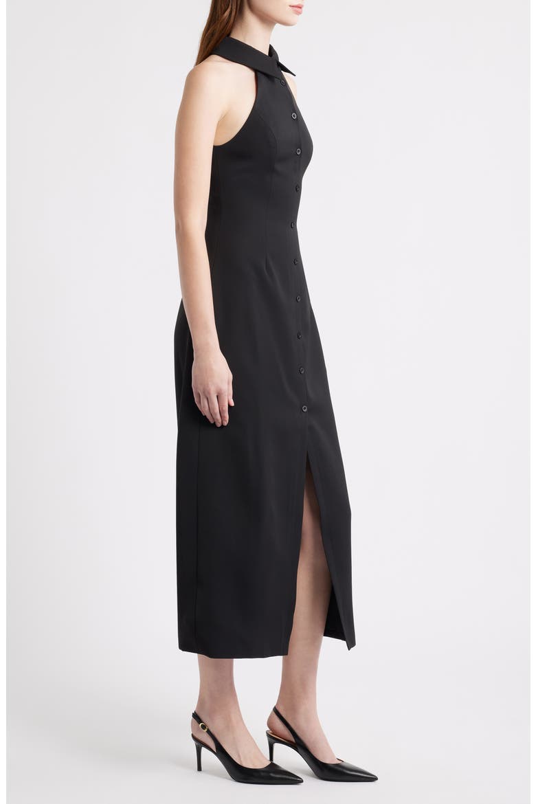 The Ultimate Muse Halter Neck Dress, Alternate, color, BLACK