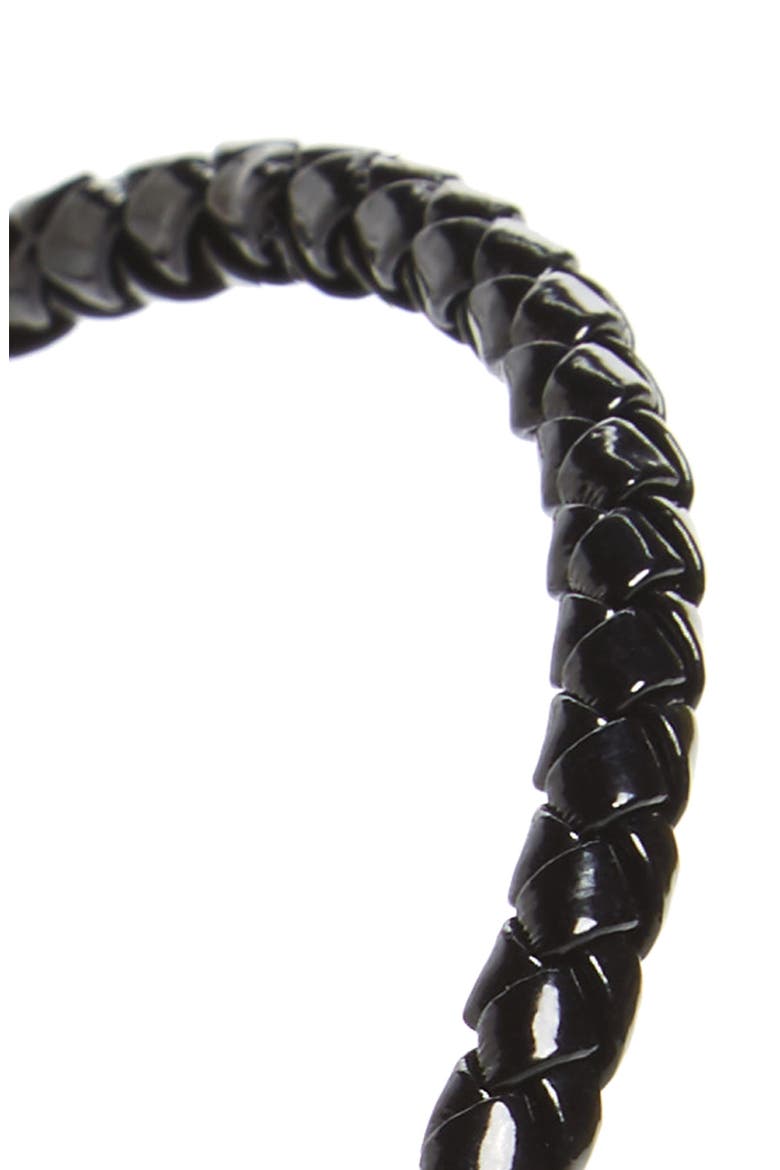Braided Headband, Alternate, color, BLACK