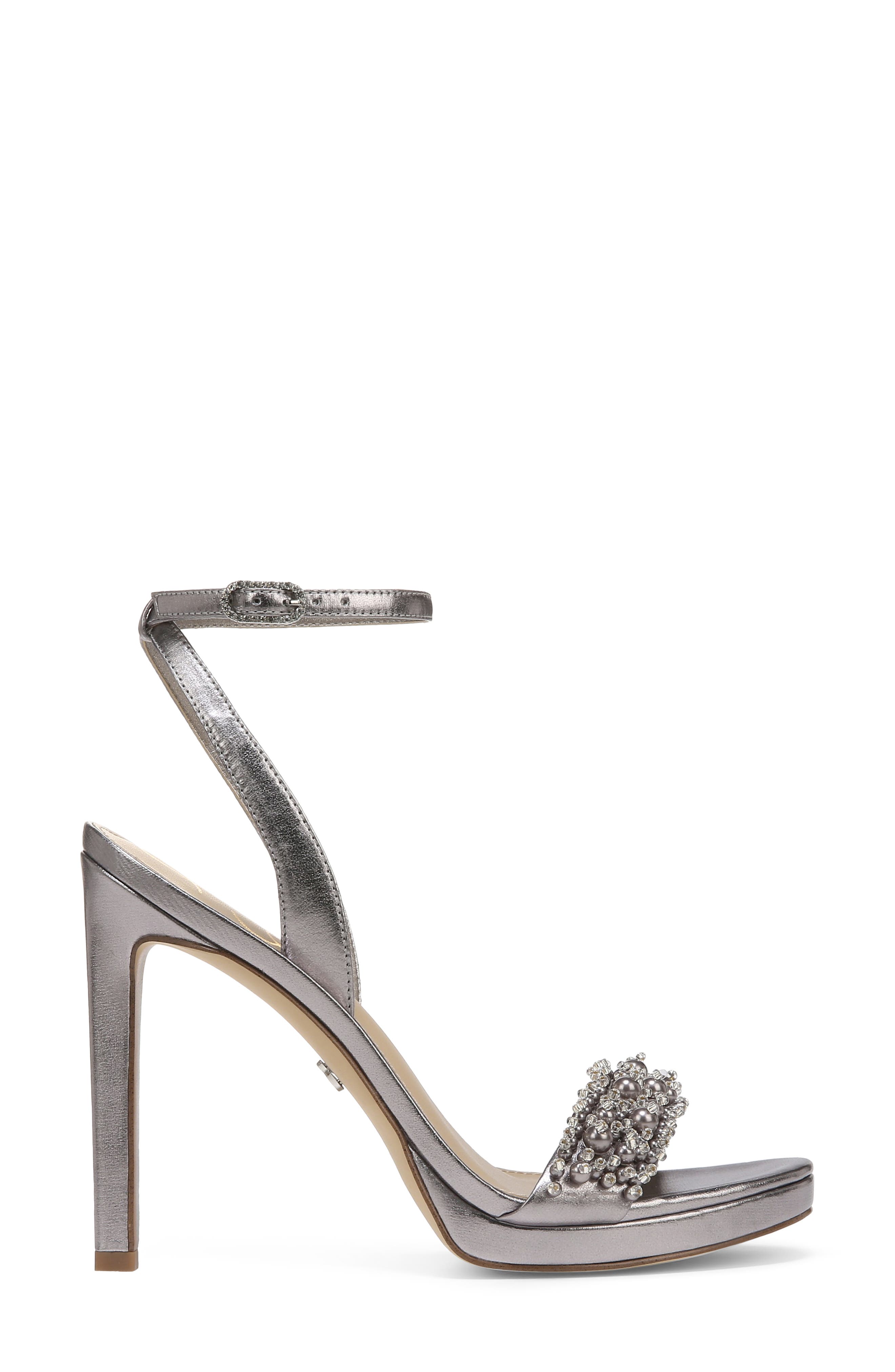 Sam Edelman Jade Rhinestone Ankle Strap Sandal, Alternate, color, 