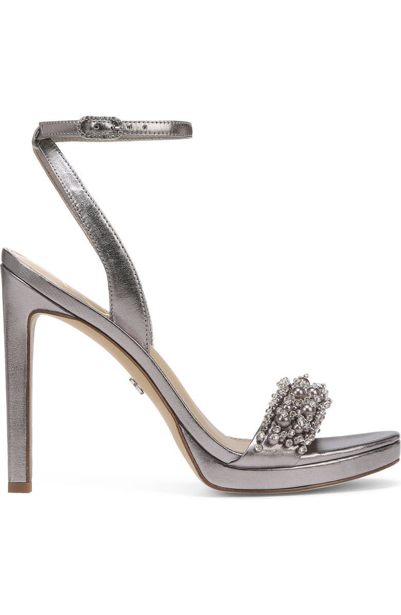 Sam Edelman Jade Rhinestone Ankle Strap Sandal, Alternate, color,