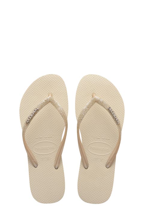 Slim Glitter Flip Flop (Women)