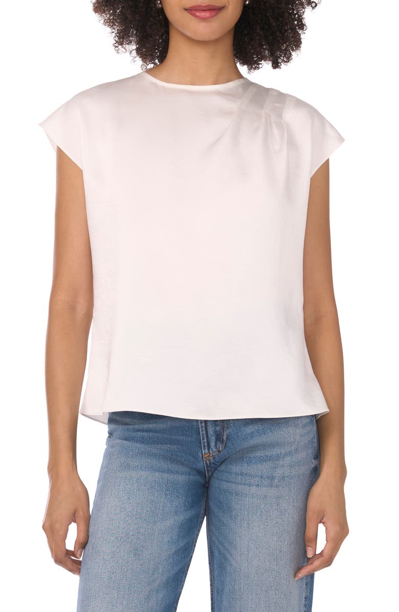 Parker Draped Cap Sleeve Top, Main, color,
