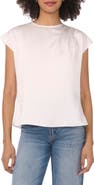 Parker Draped Cap Sleeve Top