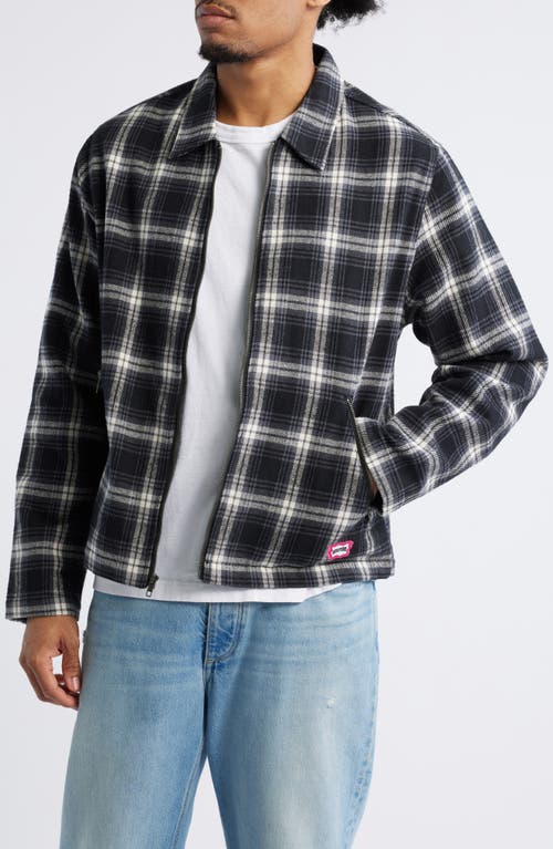 Icecream Jackman Plaid Flannel Workman's Jacket In Plaid
