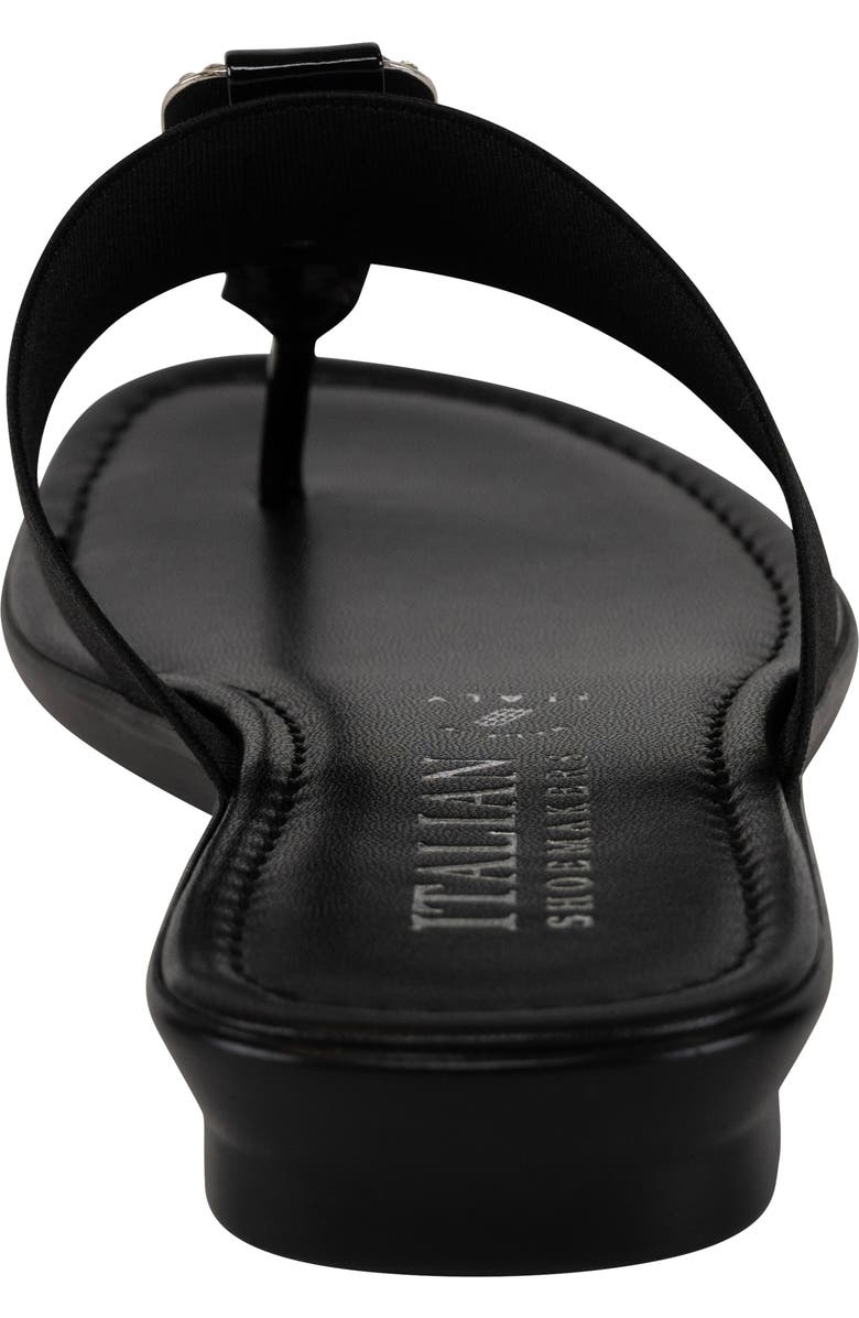 ITALIAN SHOEMAKERS Triana Flip Flop, Alternate, color, Black