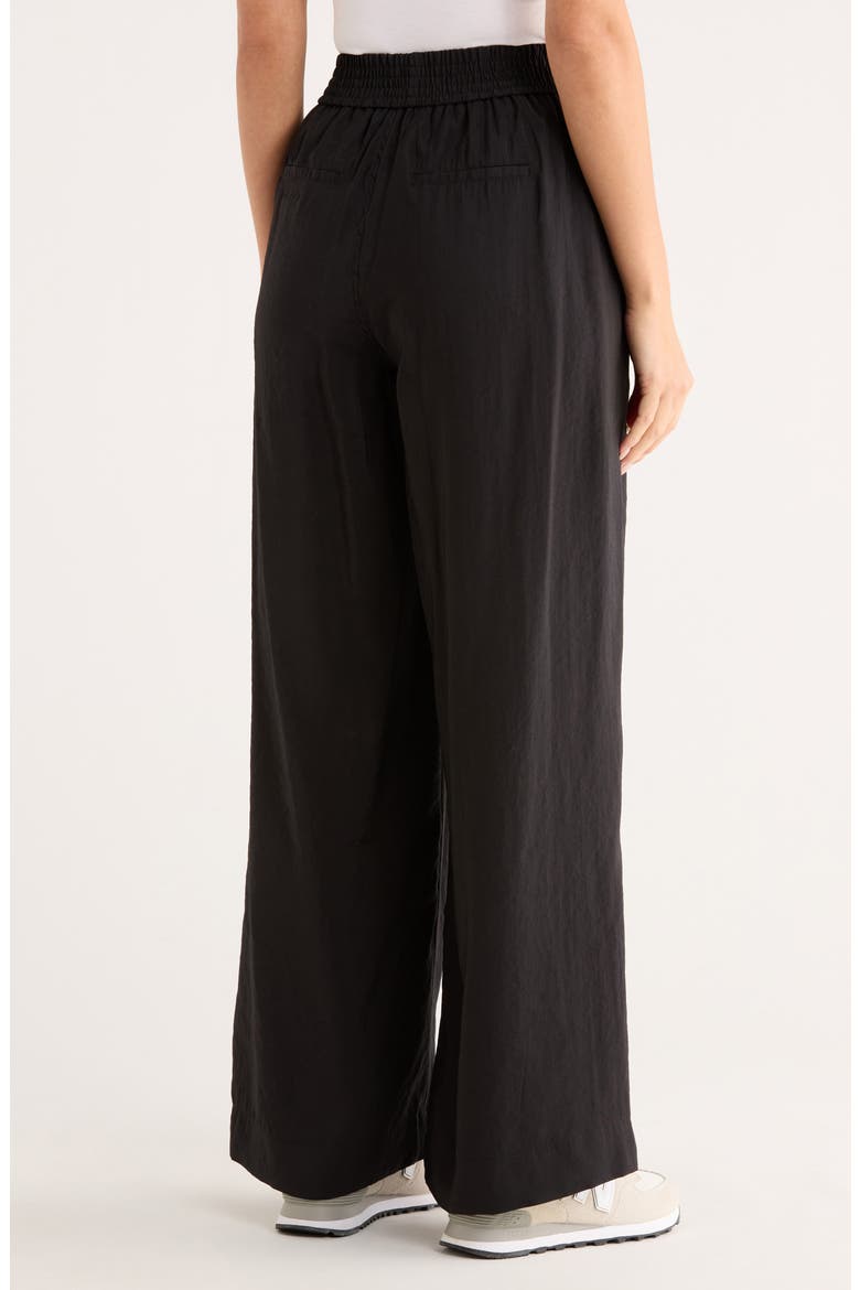 Wide Leg Pants, Alternate, color, BLACK
