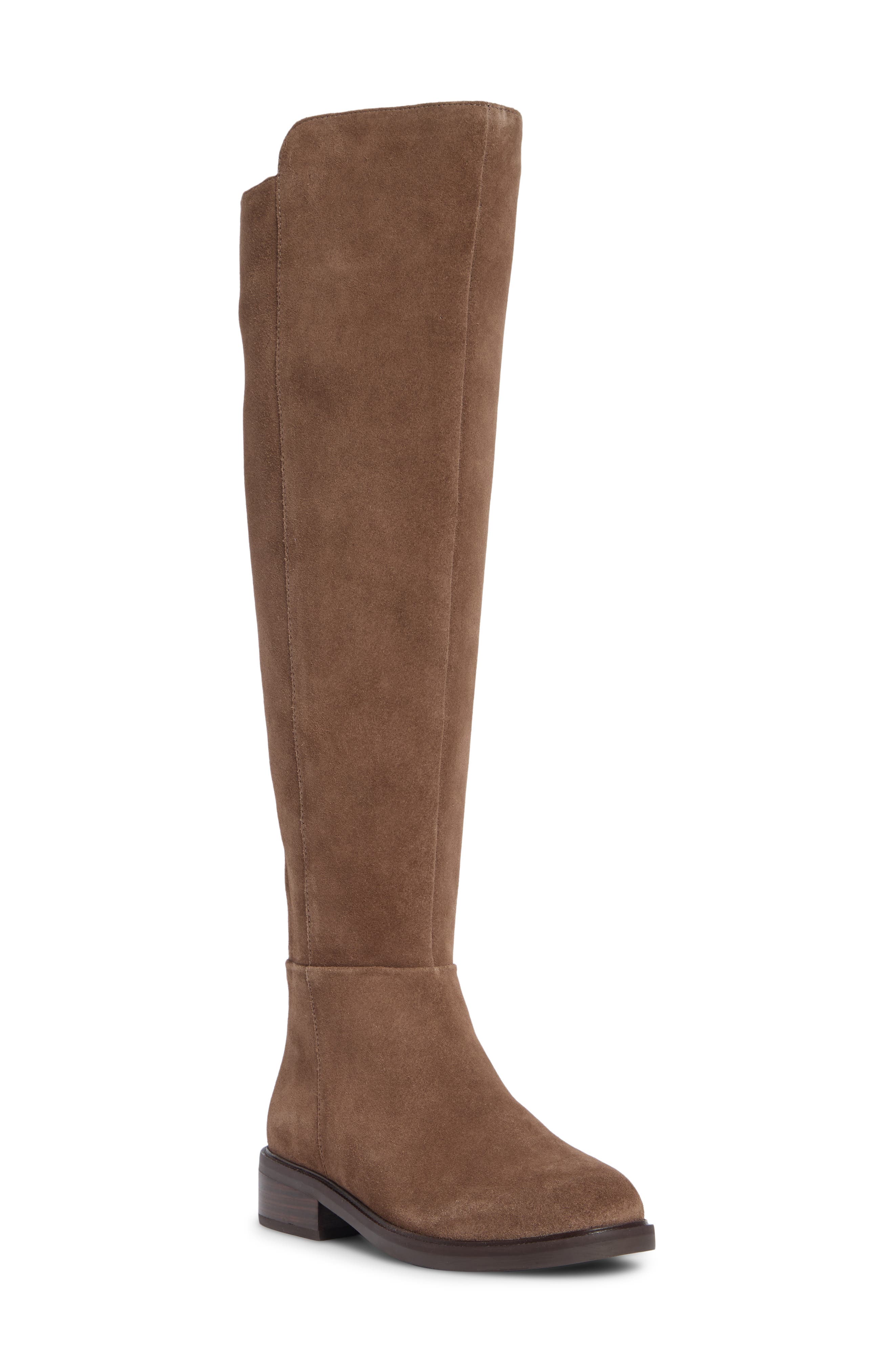 Amiyah Over the Knee Boot, Main, color, TOASTED TAUPE