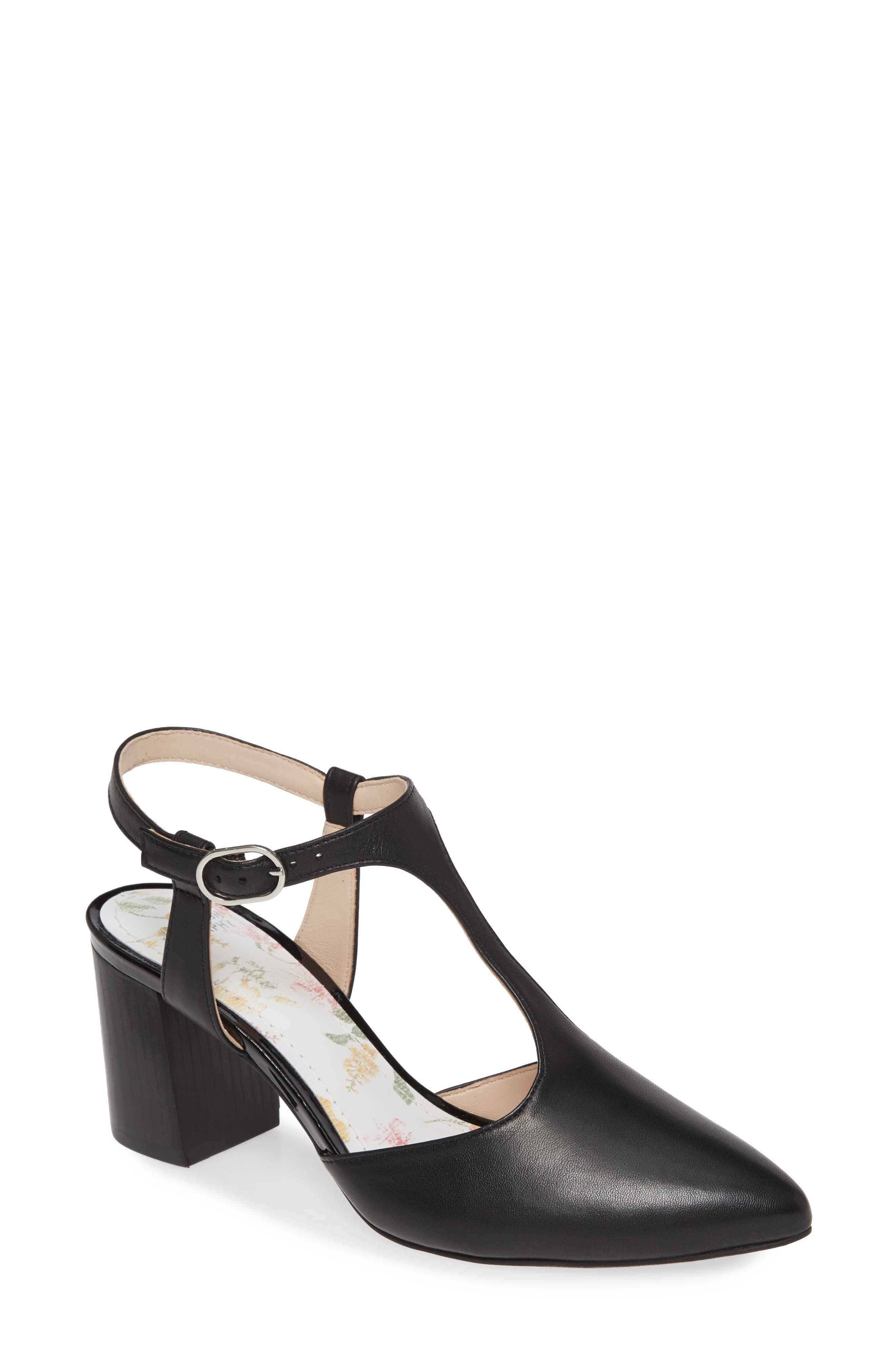 Johnston & Murphy Laina T-Strap Pump, Main, color, 