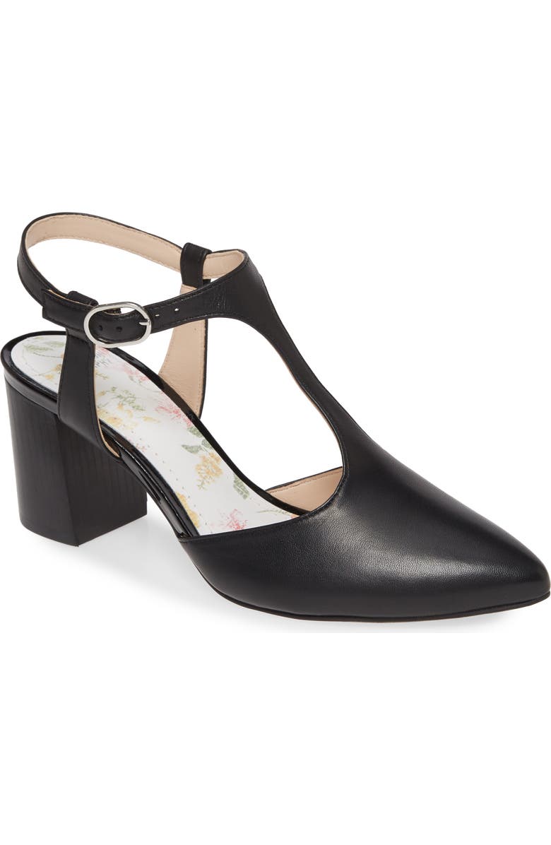 Johnston & Murphy Laina T-Strap Pump, Main, color,