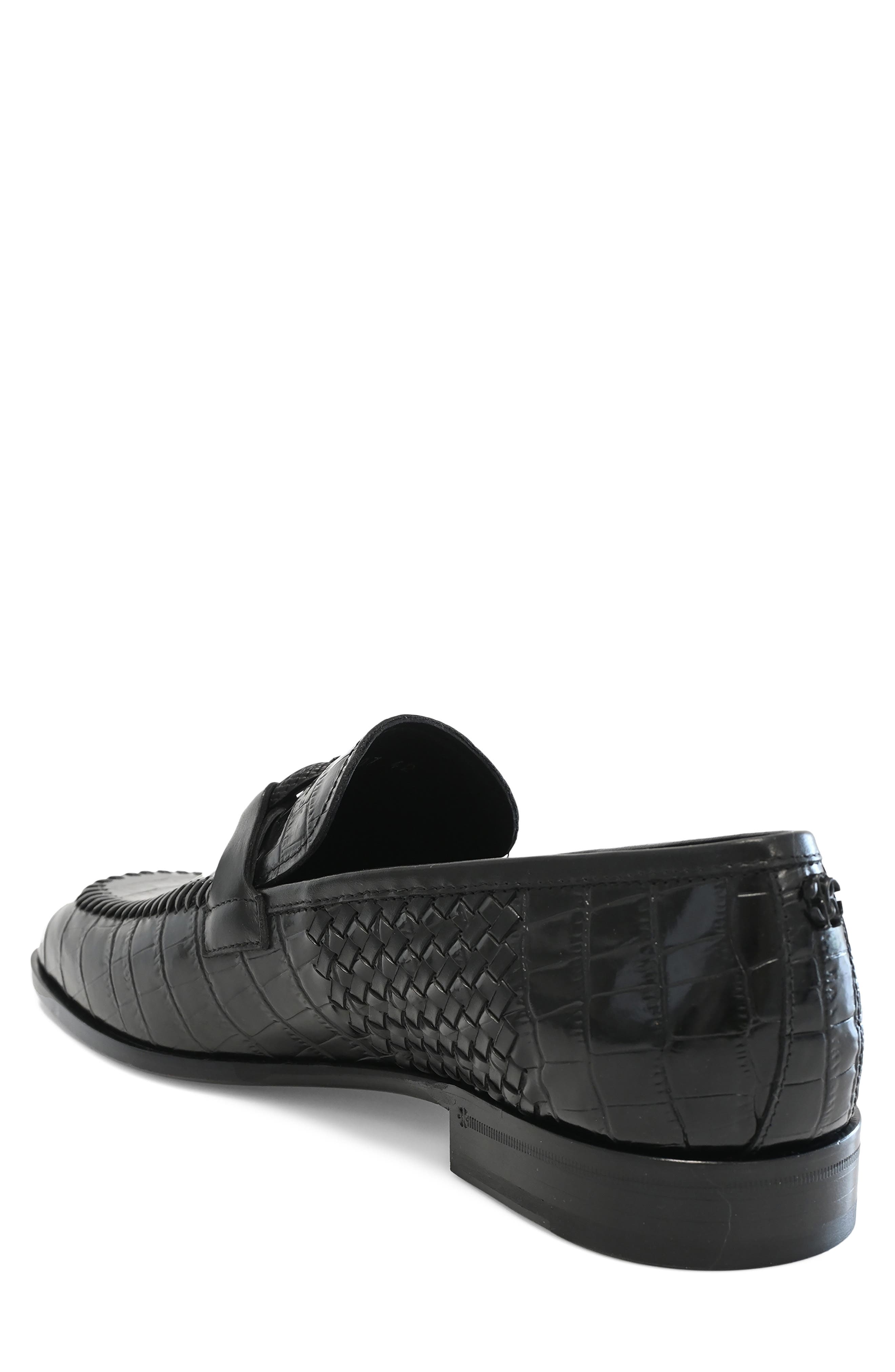 Roberto Cavalli Cocco Woven Loafer, Alternate, color, 