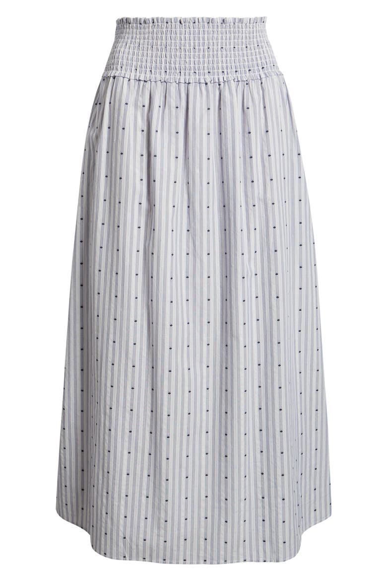 The Delphine Nap Maxi Skirt, Alternate, color, NAVY/WHITE