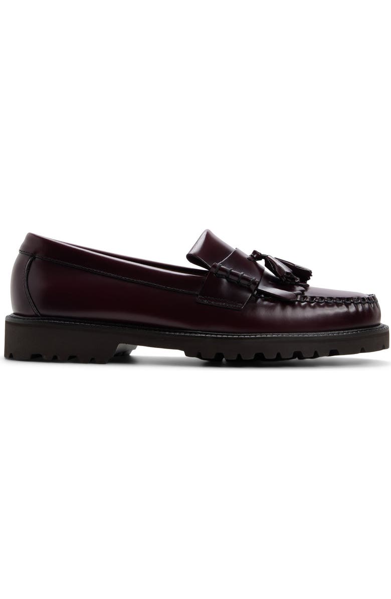 G.H.BASS Layton Leather Penny Loafer, Alternate, color, Wine