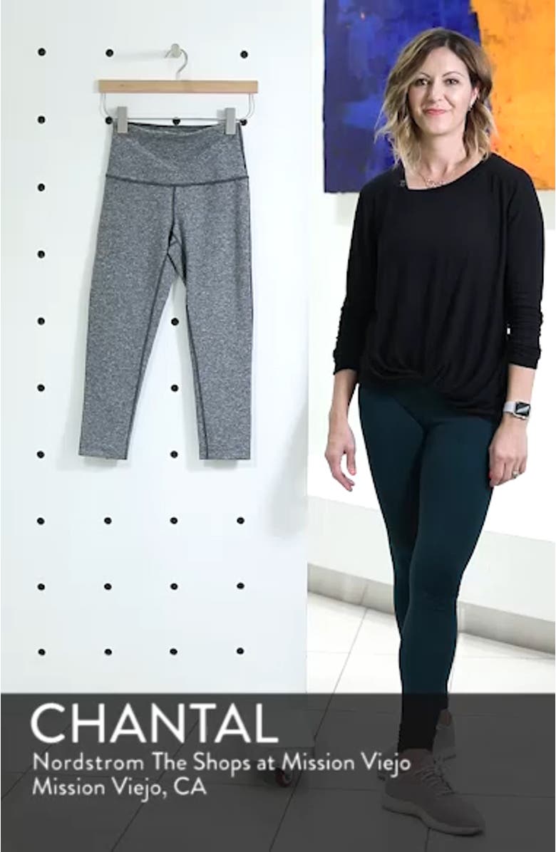 Live In High Waist Crop Leggings, sales video thumbnail