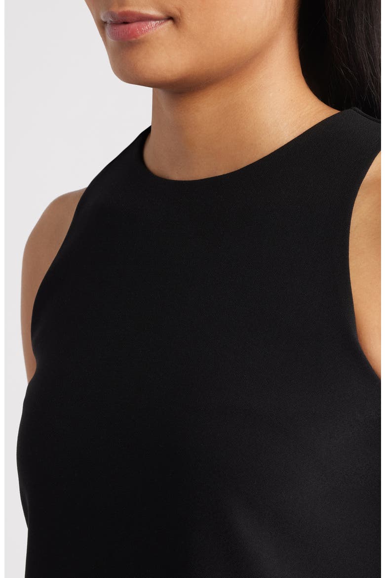 Scuba Knit Tank, Alternate, color, BLACK ONYX