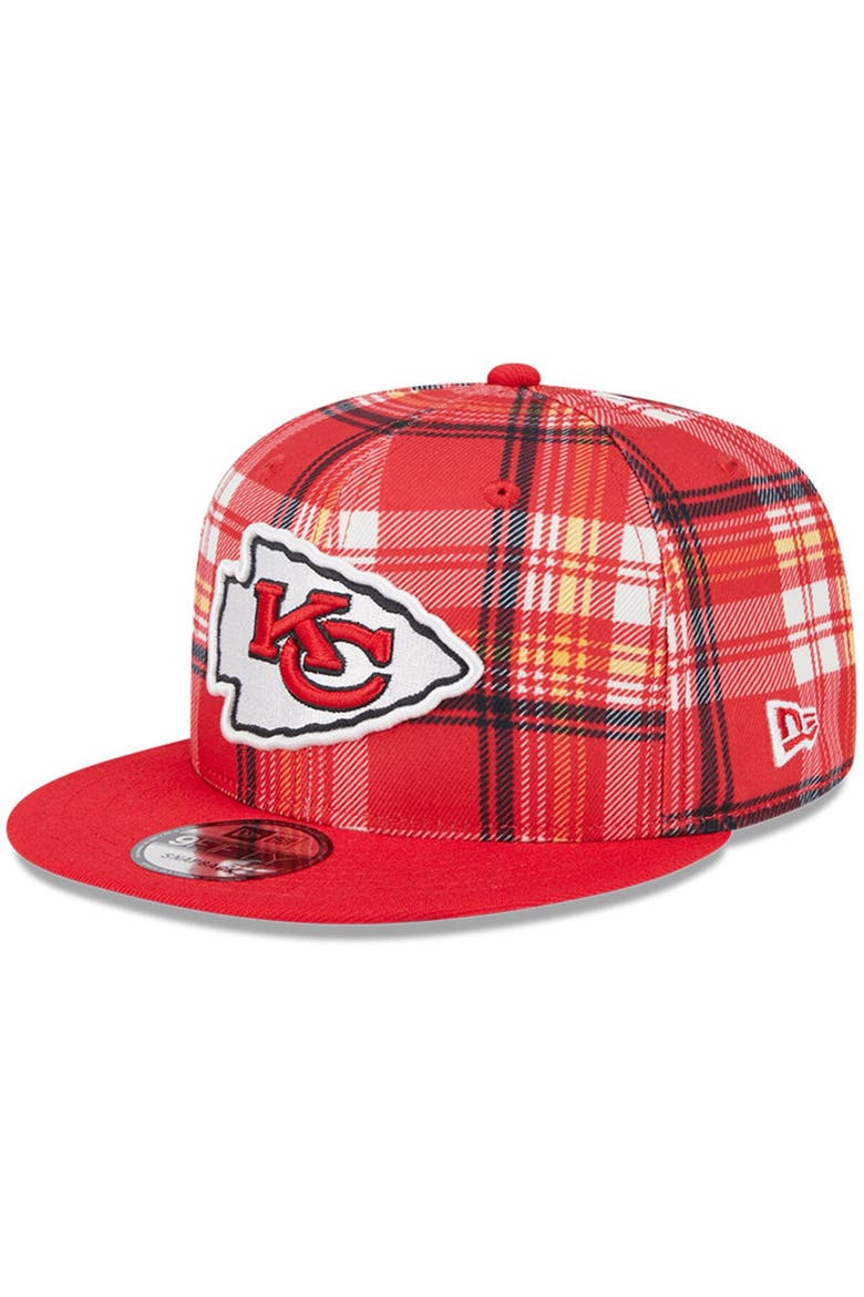 Men's New Era Red Kansas City Chiefs 2024 Sideline Statement 9FIFTY Snapback Hat, Main, color, Red