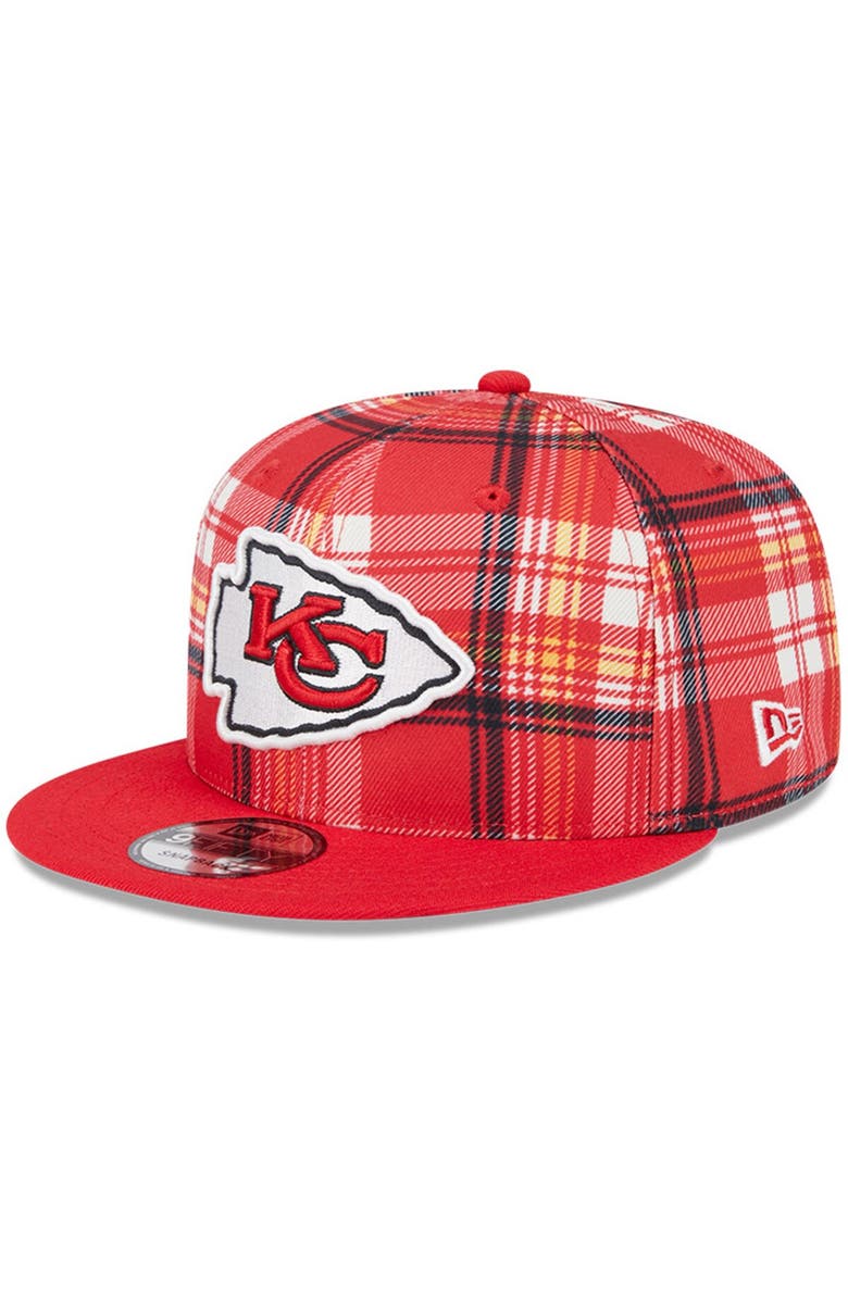New Era Men's New Era Red Kansas City Chiefs 2024 Sideline Statement 9FIFTY Snapback Hat, Main, color, Red