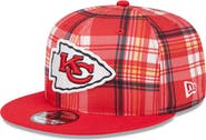 New Era Men's New Era Red Kansas City Chiefs 2024 Sideline Statement 9FIFTY Snapback Hat