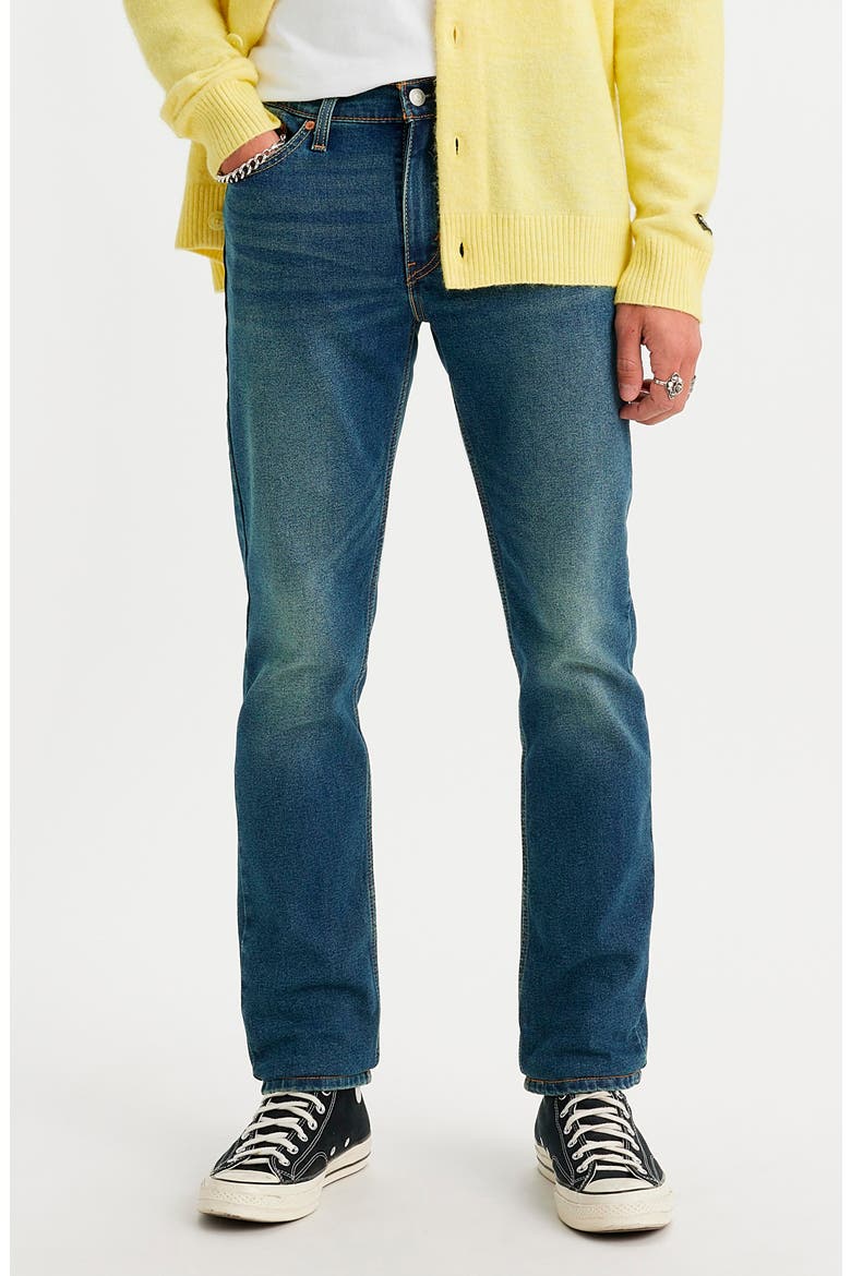 511™ Slim Fit All Seasons Jeans, Main, color, CRAZY FOR BLUE ADAPT