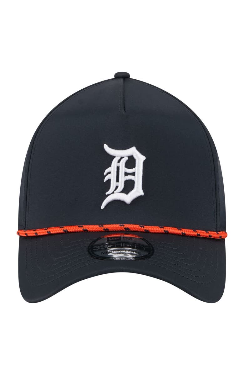 New Era Men's New Era  Navy Detroit Tigers 39THIRTY A-Frame Perforated Flex Hat, Alternate, color, Navy