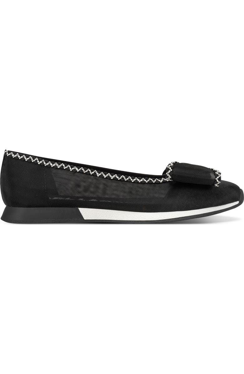 KARL LAGERFELD PARIS Macklin Ballet Flat, Alternate, color, Black