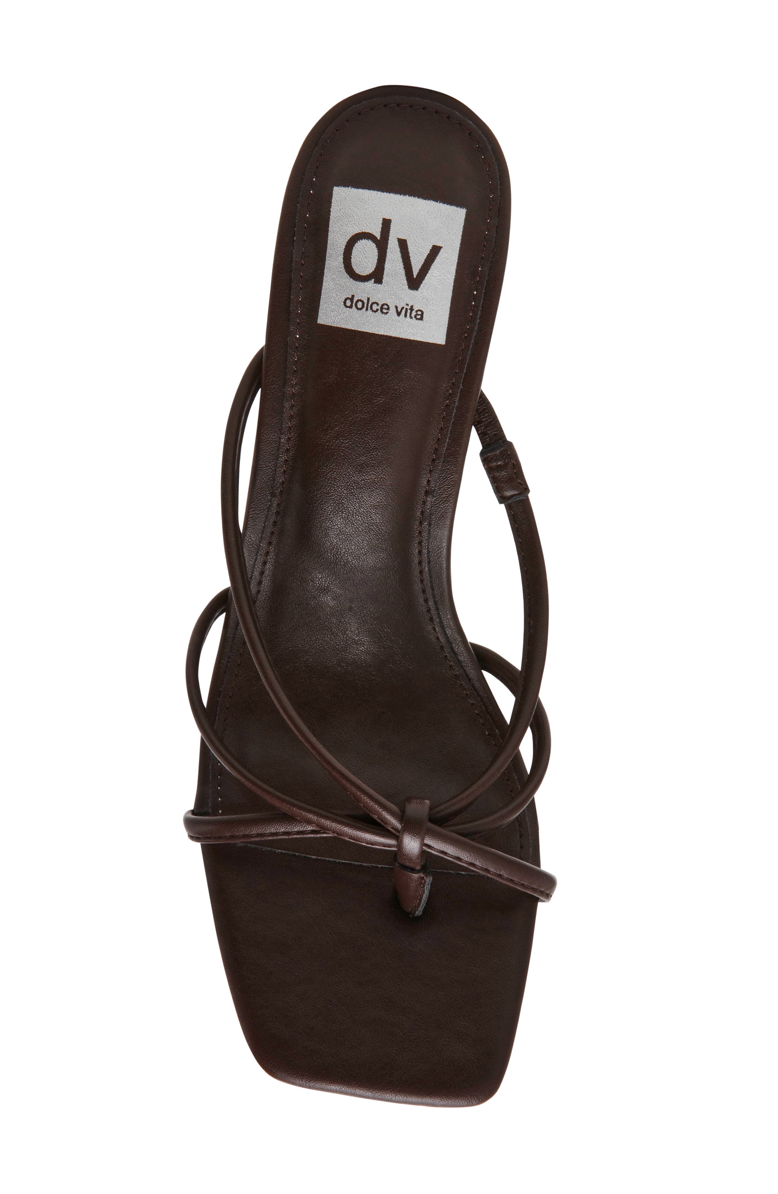 DV by Dolce Vita Zini Thong Heel, Alternate, color, Brown