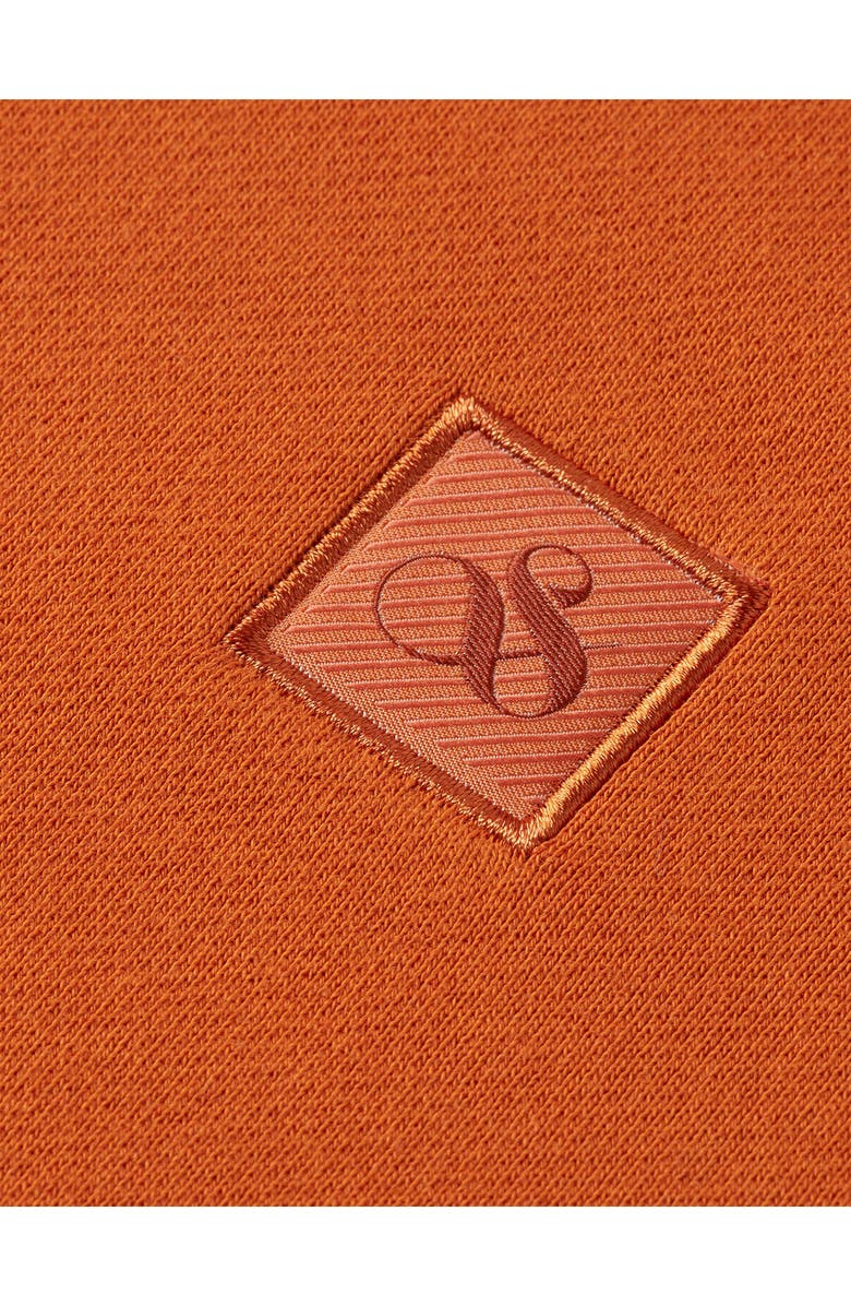 Scotch & Soda Seasonal Core Crewneck Sweatshirt, Alternate, color, Rust