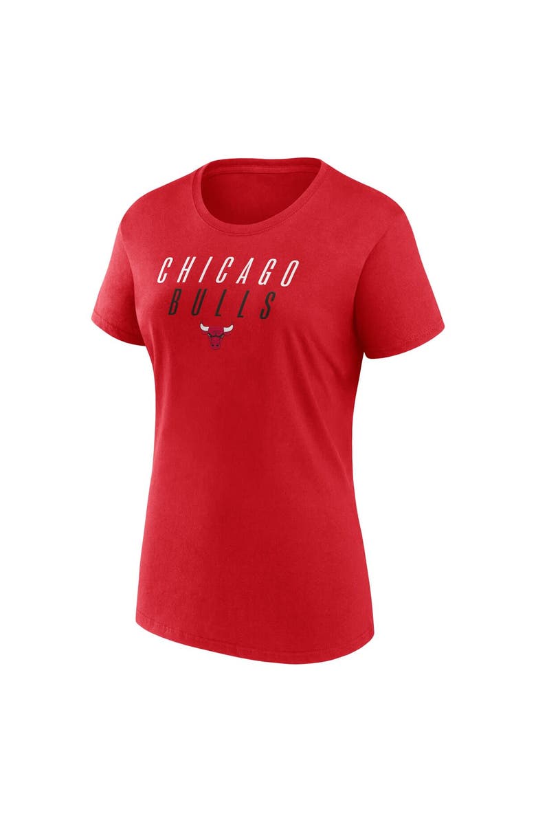 FANATICS Women's Fanatics Red Chicago Bulls T-Shirt, Alternate, color, Red
