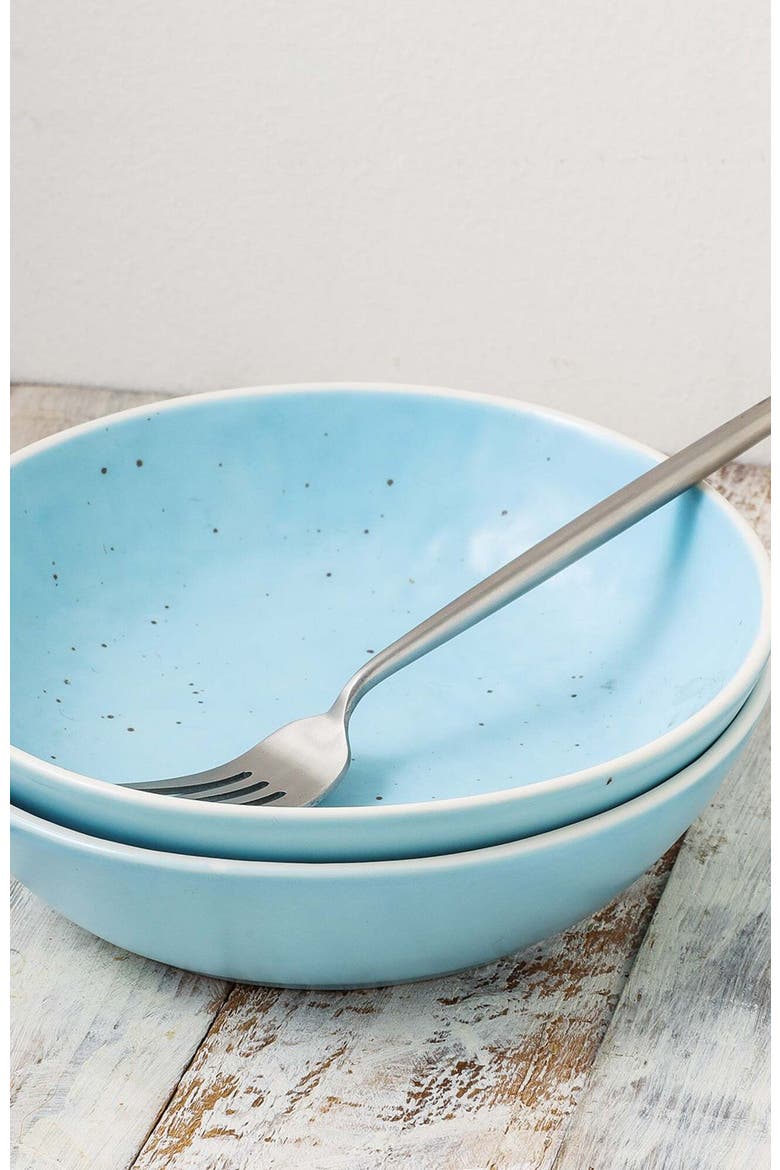 Elena Stoneware 4-Piece Bowl Set, Alternate, color, Blue