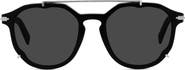 DIOR 'DiorBlackSuit RI 56mm Aviator Sunglasses