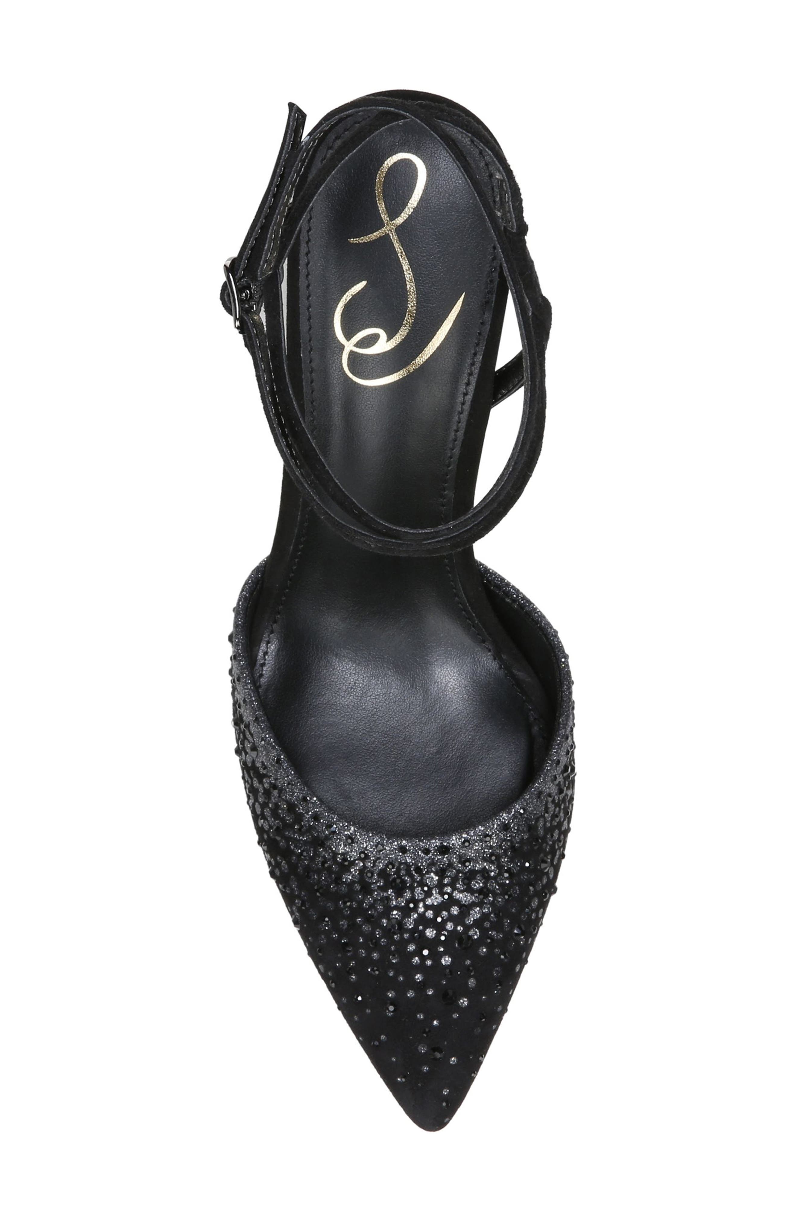 Sam Edelman Hardy Embellished Ankle Strap Pump, Alternate, color, 