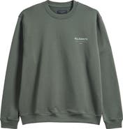 AllSaints Underground Logo Organic Cotton Graphic Sweatshirt