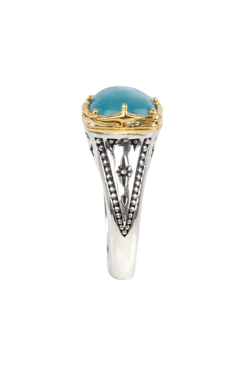 Astria Aquamarine Ring, Alternate, color, GOLD