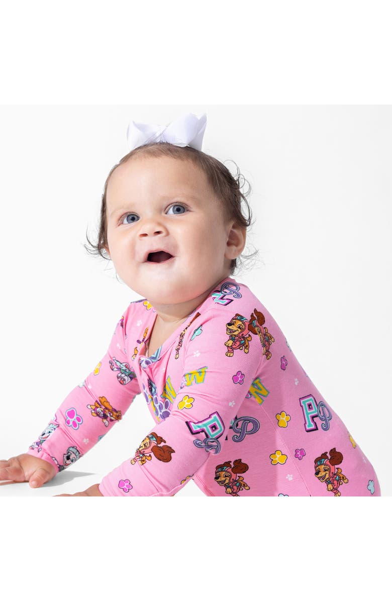 Bellabu Bear Baby PAW Patrol Varsity Pink Convertible Footie, Alternate, color, Paw Patrol: Varsity Pink