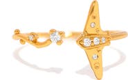 Girls Crew Stingray Adjustable Ring