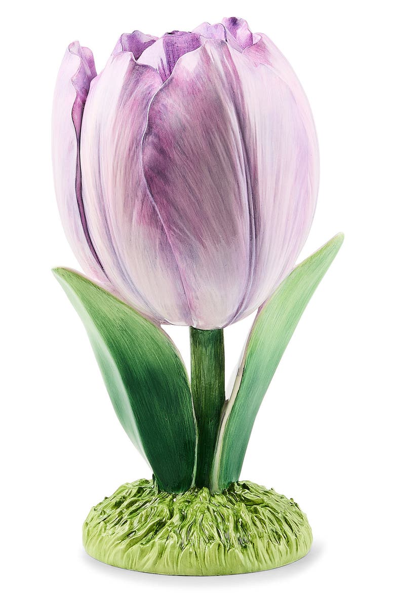 Tulip Trophy Figurine, Alternate, color, PURPLE