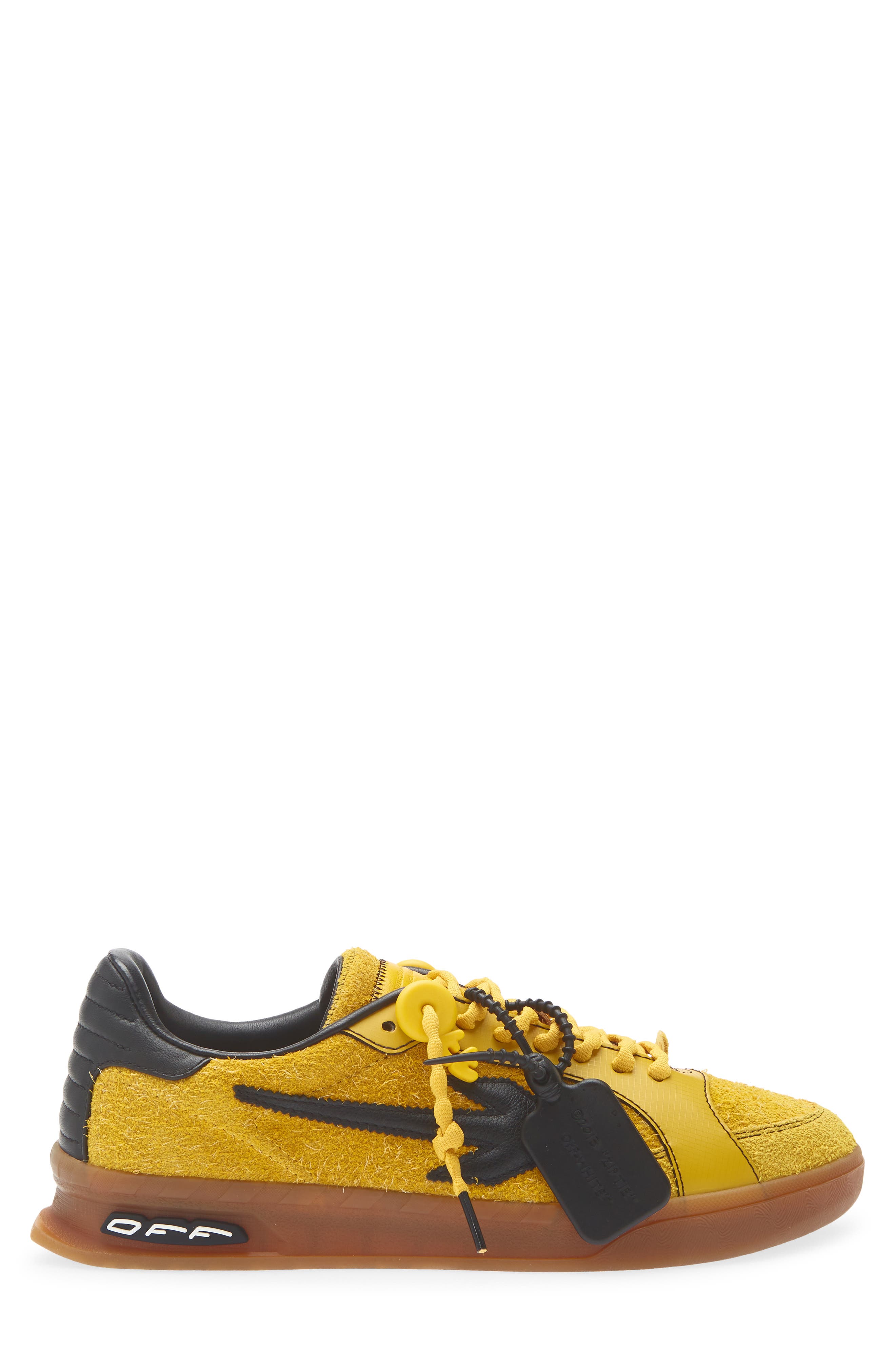 End of Play Sneaker, Alternate, color, YELLOW/ BLACK