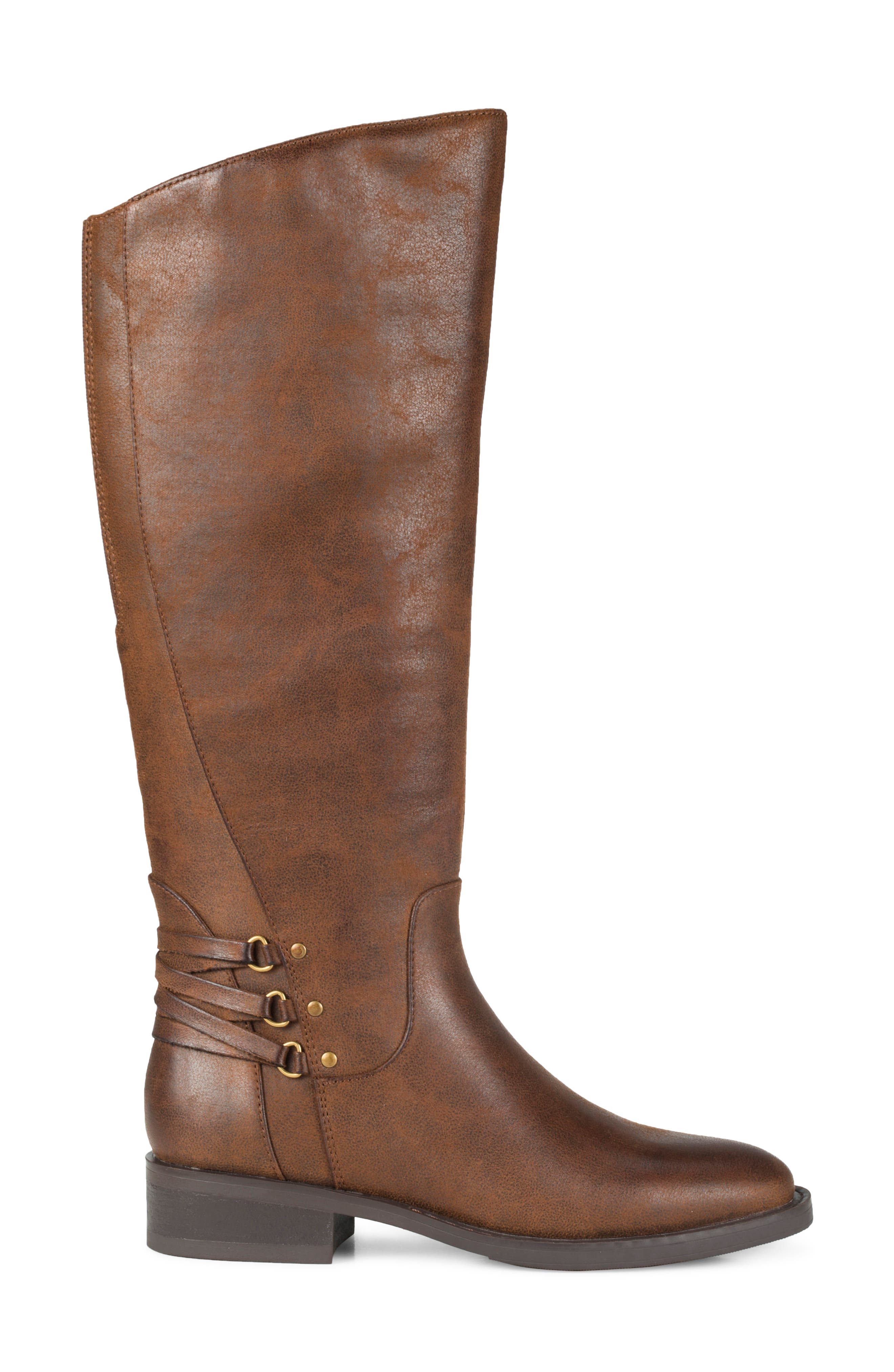 Ressa Riding Boot, Alternate, color, BRUSH BROWN