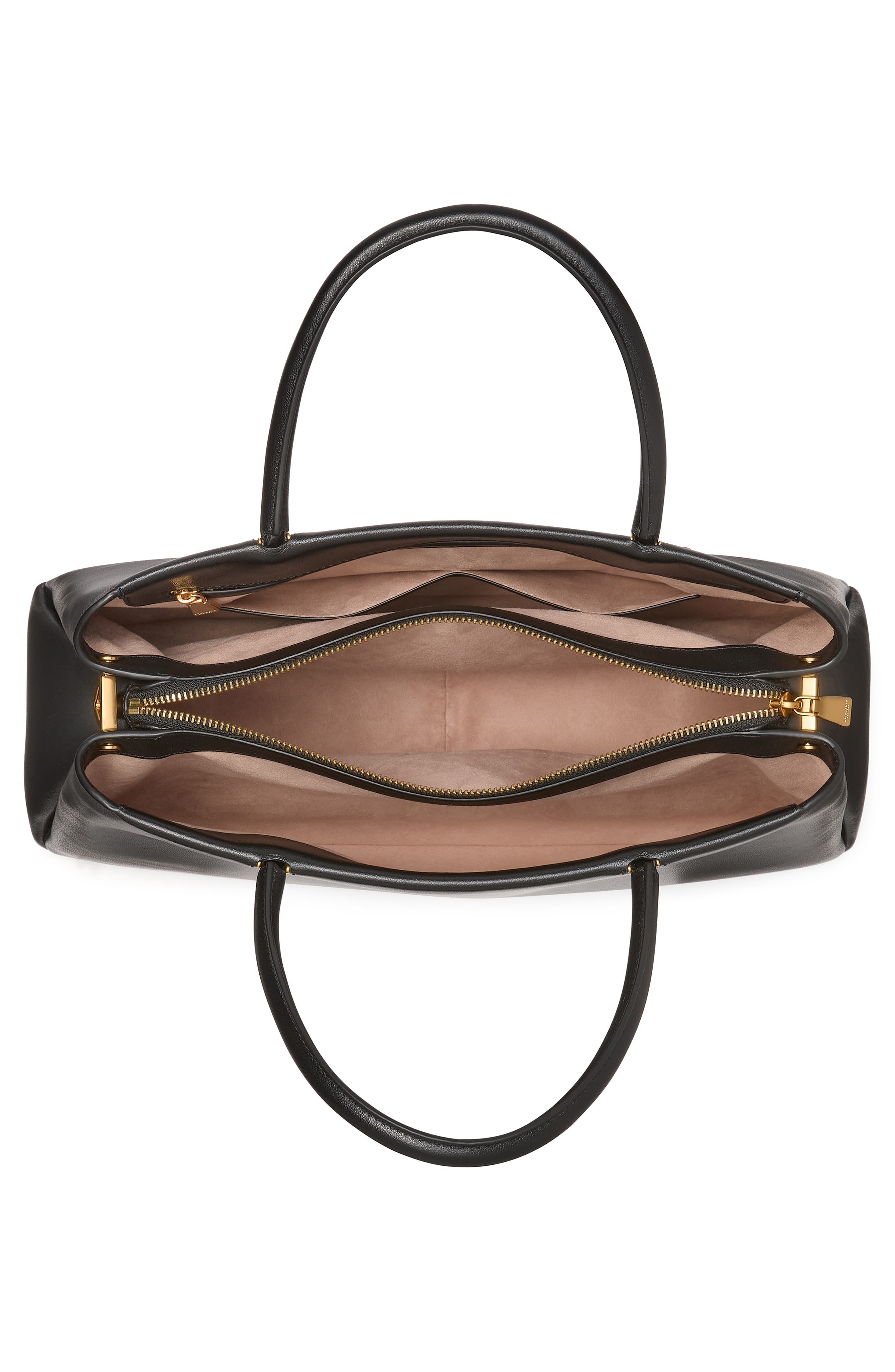 Kate Spade New York large grace fine grain leather satchel, Alternate, color, 