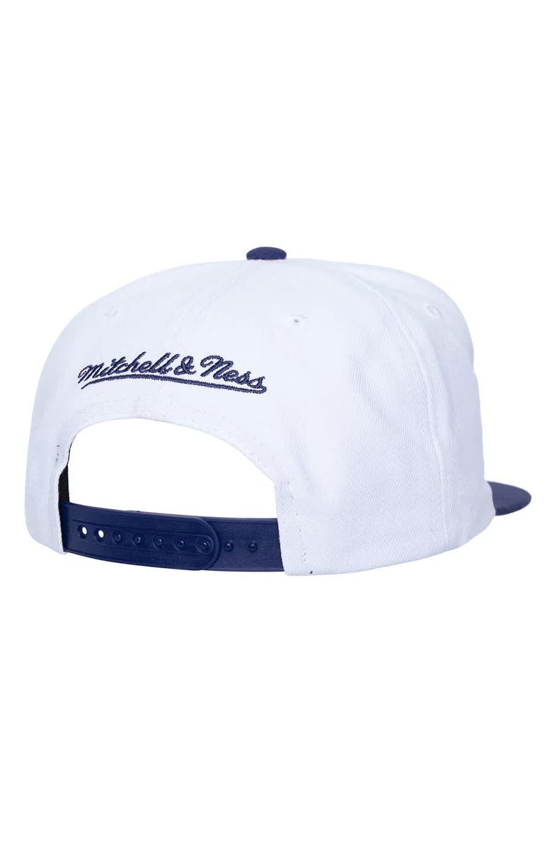 Mitchell & Ness Men's Mitchell & Ness White Detroit Tigers Cooperstown Collection Basic Flip Snapback Hat, Alternate, color, 